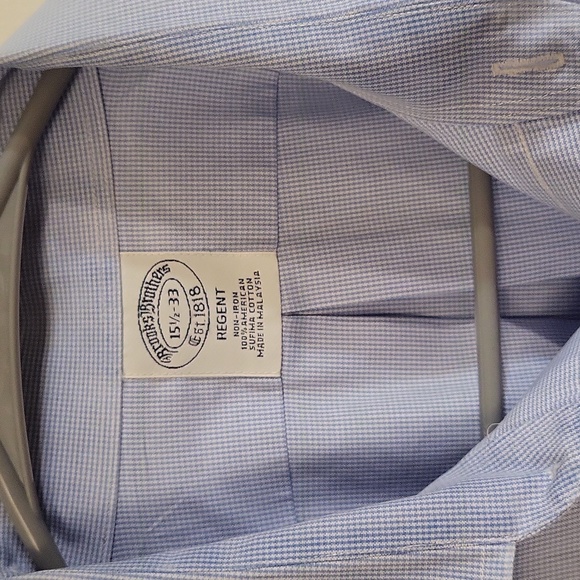 Brooks Brothers Dress Shrt Neck sz 15.5 NWOT - Picture 2 of 6